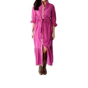 NEW HOLLY SHAE DESIGN catherine maxi dress in boysenberry